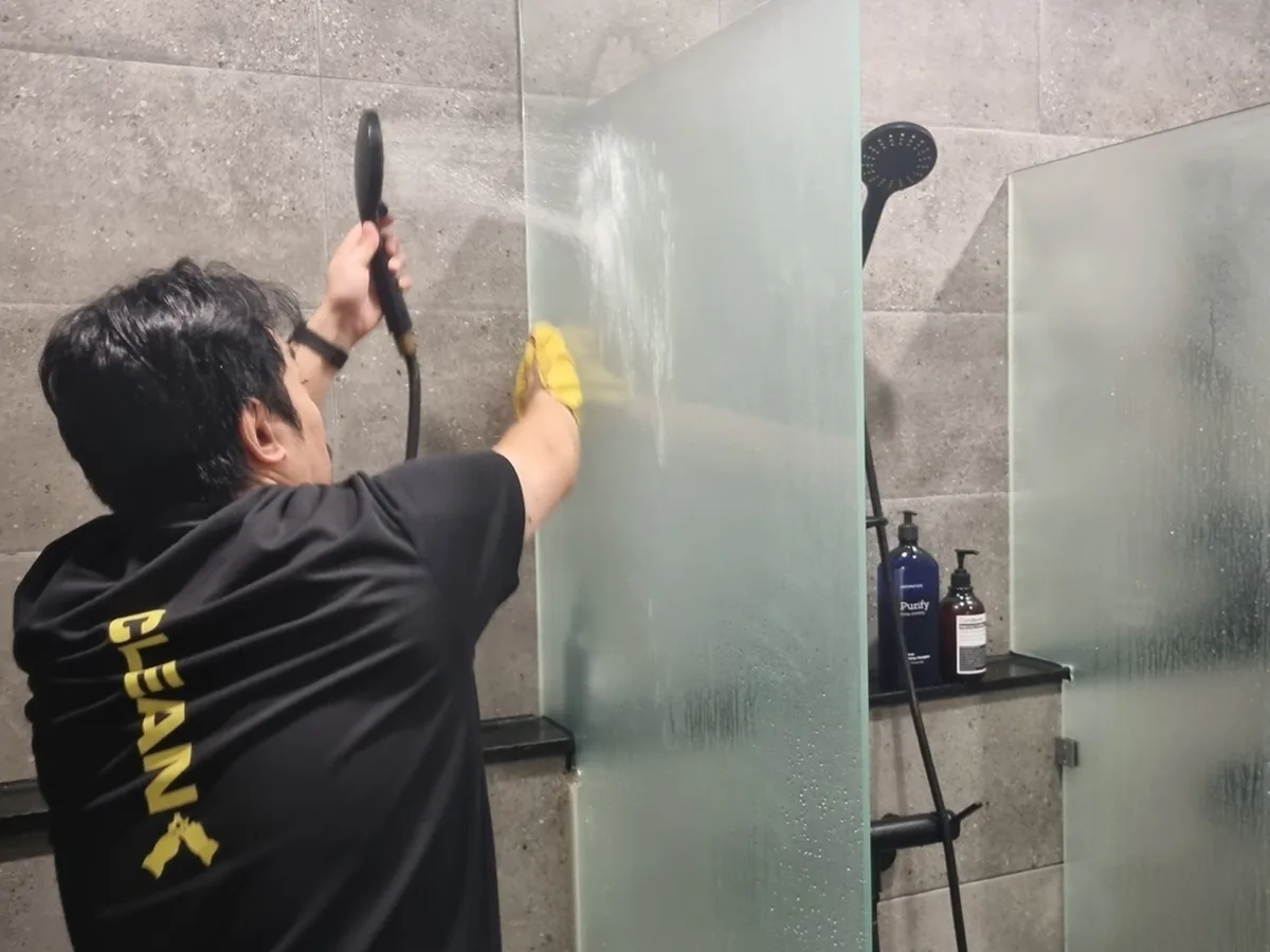 양주시 고암동 헬스장 복도·대기 동선 야간 위생청소 사례 - 행진크린
