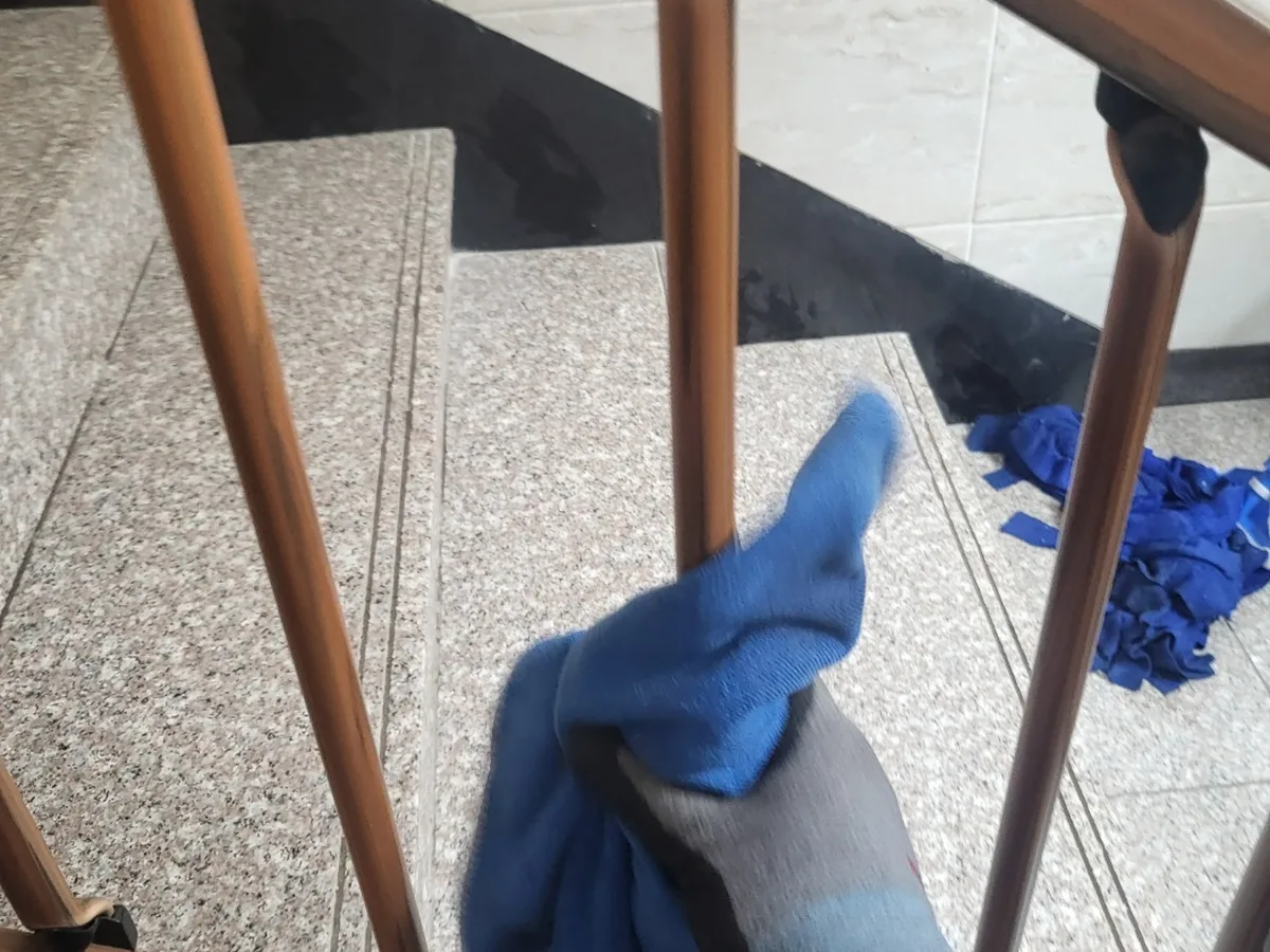 의정부시 용현동 빌라 난간·손잡이 위생청소 사례 - 행진크린